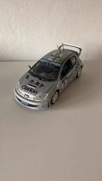 Peugeot 206 wrc 1/18, Hobby en Vrije tijd, Modelauto's | 1:18, Solido, Ophalen of Verzenden, Zo goed als nieuw, Auto