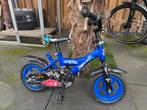 Leuke blauwe kinderfiets, Fietsen en Brommers, Ophalen, Gebruikt, Onbekend, 14 inch of minder