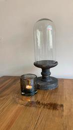Stolp op houten voet ''Vintage Grey'' Small, Ophalen of Verzenden, Zo goed als nieuw