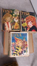 Tina 3 jaargangen begin jaren 70, Boeken, Gelezen, Ophalen of Verzenden, Meerdere stripboeken