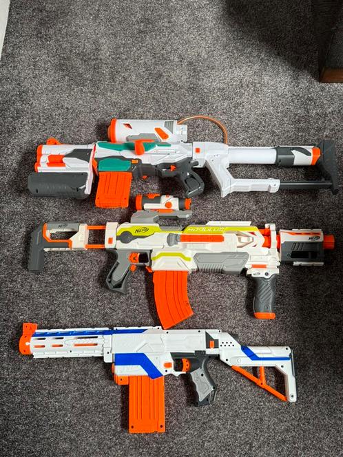 Nerf geweren, Kinderen en Baby's, Speelgoed | Buiten | Actiespeelgoed, Zo goed als nieuw, Ophalen of Verzenden