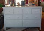 Ikea Hemnes Ladekast Wit 8 Laden, Huis en Inrichting, Kasten | Ladekasten, Ophalen, Zo goed als nieuw, Ikea