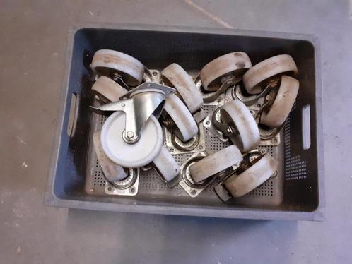 Tente zwenkwielen, Doe-het-zelf en Verbouw, Zwenkwielen, Gebruikt, Ophalen of Verzenden