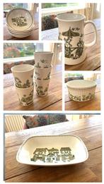 Figgjo Flint Turi design noorwegen servies vintage., Ophalen, Gebruikt, Overige stijlen, Porselein