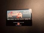 Oude telefoonkaart Audi Avus Quattro mint conditie, Verzamelen, Ophalen of Verzenden, Nederland