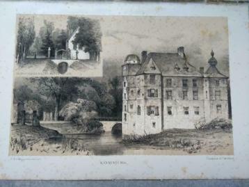 132 / Vaassen Kannenburg Rotterdamse Kopermolen Litho 1876 beschikbaar voor biedingen