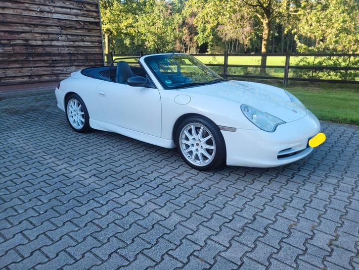Porsche 911 type 996 Cabrio 3.4 handbak GT3 Aero pakket, Auto's, Porsche, Particulier, ABS, Airbags, Airconditioning, Alarm, Android Auto