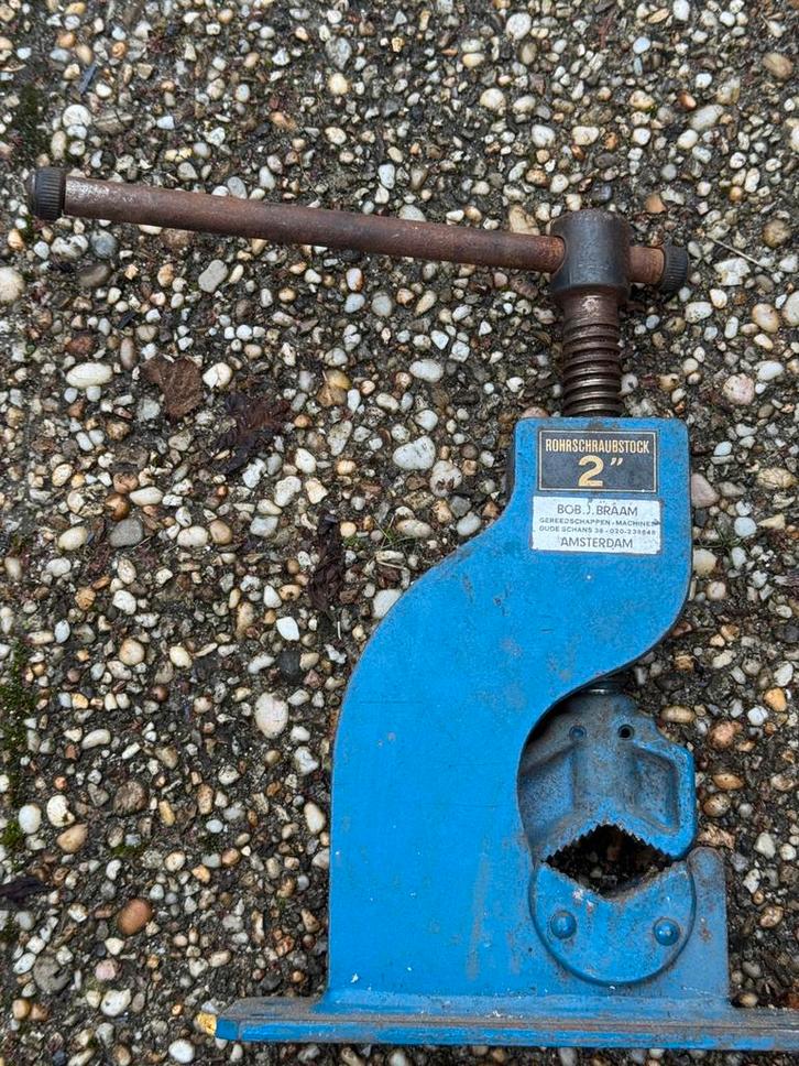 Pijpenklem. Rohrschraubstock, Doe-het-zelf en Verbouw, Gereedschap | Handgereedschap, Zo goed als nieuw, Ophalen
