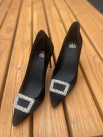 Billi Bi Suède Hakken - Maat 40, Kleding | Dames, Schoenen, Ophalen of Verzenden, Zo goed als nieuw, Zwart, Pumps