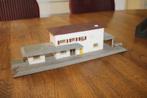 Faller gebouwd model nr. 102  Treinstation, Gebruikt, Gelijkstroom of Wisselstroom, Brug, Tunnel of Gebouw, Ophalen of Verzenden