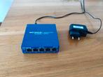 Netgear GS105 Gigabit switch, Computers en Software, Netwerk switches, Ophalen, Zo goed als nieuw