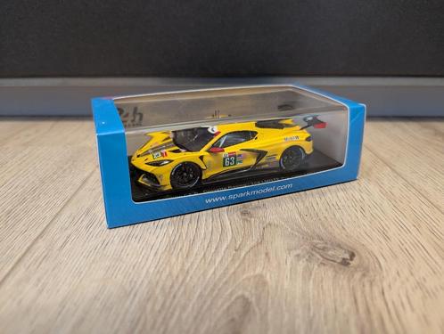 Corvette C8.R - nr.63 2nd Le Mans 2021 - 1:43 - Spark S8259, Hobby en Vrije tijd, Modelauto's | 1:43, Nieuw, Auto, Overige merken