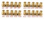 Sproeiers set   M5 85-132 CD50/MT5/MB5/MBX/NSR/MTX/KEIHIN, Ophalen of Verzenden, Nieuw, Carburateur, Overige merken
