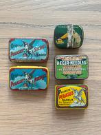 Antieke Grammofoonnaalden Doosjes - 5 stuks, Ophalen of Verzenden