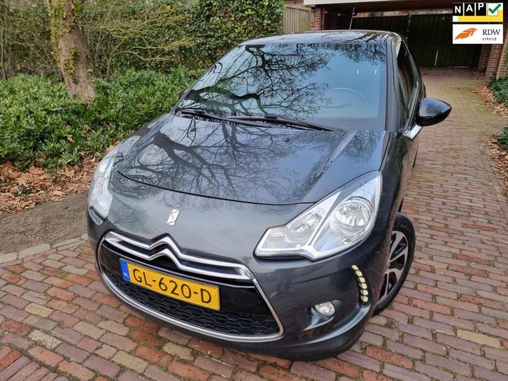 DS 3 1.6 BlueHDi So Chic 100PK Navi/Ecc/Pdc/EURO6, Auto's, DS, Bedrijf, Te koop, DS 3, ABS, Achteruitrijcamera, Airbags, Airconditioning