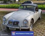 MG MGA Cabriolet | Route 66 Auctions, Auto's, Lederen bekleding, Overige carrosserieën, Wit, Leder