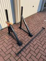 Crossfit Pull-up Bar met Ringen - Zwaar Uitgevoerd, Sport en Fitness, Ophalen, Gebruikt, Armen, Oprekstang