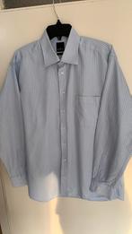 DANIEL HECHTER. Bijna nieuw blauw Streepjesoverhemd. Mt. 42., Ophalen of Verzenden, Zo goed als nieuw, Blauw, Halswijdte 41/42 (L)
