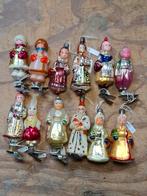 Oude antiek vintage kerstbal op clip USSR ijskoningin aladin, Diversen, Kerst, N, Ophalen of Verzenden, N, N