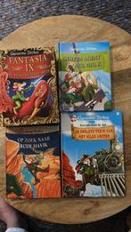 4 boeken van Geronimo Stilton, Ophalen of Verzenden, Zo goed als nieuw, Geronimo Stilton, Fictie algemeen