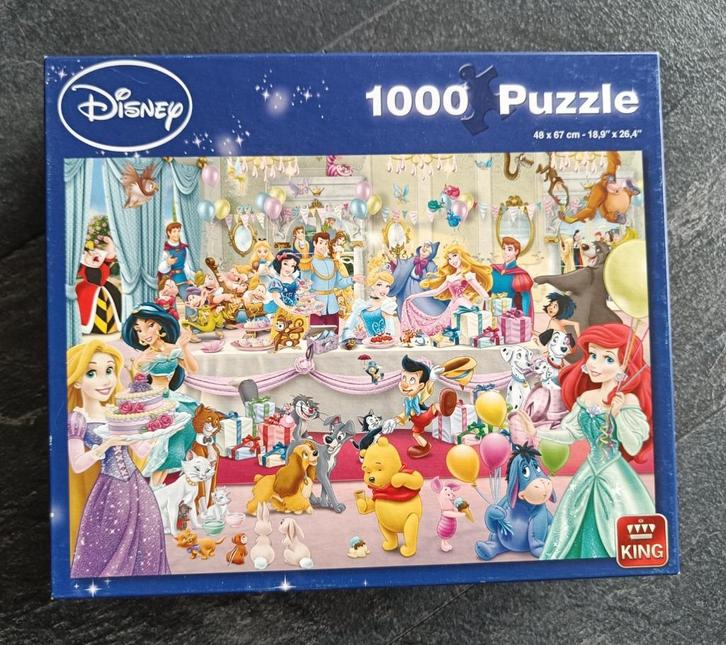 puzzel: Happy Birthday, Hobby en Vrije tijd, Denksport en Puzzels, Zo goed als nieuw, Legpuzzel, 500 t/m 1500 stukjes, Ophalen of Verzenden