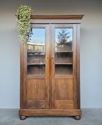 Antieke ondiepe Art Deco meidenkast vintage servieskast kast, Ophalen of Verzenden