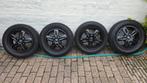 MINI 4X100. 15" set velgen en banden. 4-seizoenen., Ophalen, Gebruikt, 15 inch, 175 mm