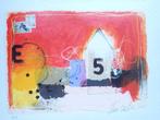 Theo Koster (1952) - Zeefdruk "5", Ophalen of Verzenden
