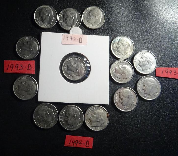 Munten USA, Postzegels en Munten, Munten | Amerika, Noord-Amerika, Verzenden