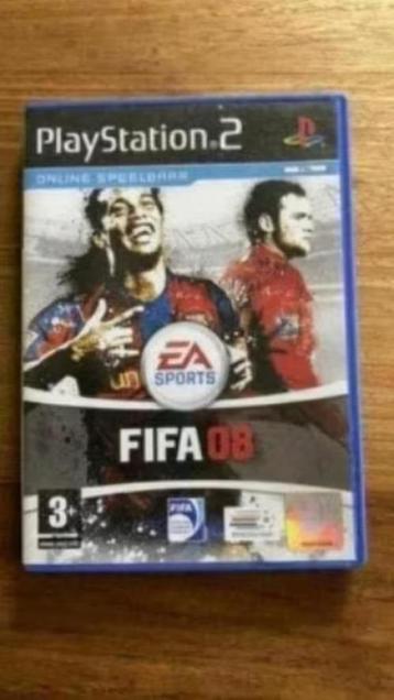 Fifa 08 play station 2 ( ps2 ) beschikbaar voor biedingen