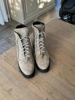 Durea hoge veterschoenen 42 K zo goed als nieuw, Kleding | Dames, Durea, Schoenen met lage hakken, Verzenden, Beige