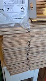 Nieuw 9 pak/ 5.8 m2 Visgraat Lamelparket toplaag hout 70/14, Nieuw, Minder dan 10 m², Ophalen, Parket
