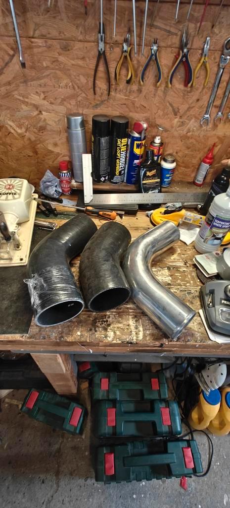 Intercooler Buizen, Siliconen Koppelingen & AN Leidingen, Auto-onderdelen, Motor en Toebehoren, Universele onderdelen, Gebruikt