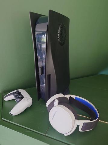 Playstation 5+ Controller+ Headset+ Charging Station+1TB SSD beschikbaar voor biedingen