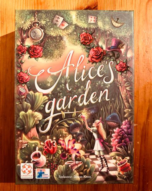 Alice’s Garden (Nederlands), Hobby en Vrije tijd, Gezelschapsspellen | Bordspellen, Zo goed als nieuw, Een of twee spelers, Drie of vier spelers
