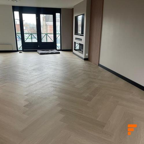 PVC VISGRAAT DRYBACK V.A. €19,95M2, Huis en Inrichting, Stoffering | Vloerbedekking, Zo goed als nieuw, 75 m² of meer, Ophalen