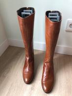 Laarzen cognac kleur maat 38, Kleding | Dames, Hoge laarzen, Bruin, Ophalen of Verzenden, Zo goed als nieuw