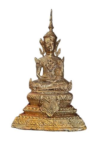 Ratanakosin Boeddha Bronze Herkomst Thailand 20 cm beschikbaar voor biedingen