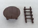 Sneeuwwitje: Tafel en Ladder (Bully / Bullyland), Ophalen of Verzenden, Sneeuwwitje of Doornroosje, Gebruikt, Beeldje of Figuurtje