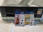 Brother kleuren printer DCP-J4110DW, A4 en A3 lekbak vol, Computers en Software, Printers, Gebruikt, Bother, Printer, Inkjetprinter