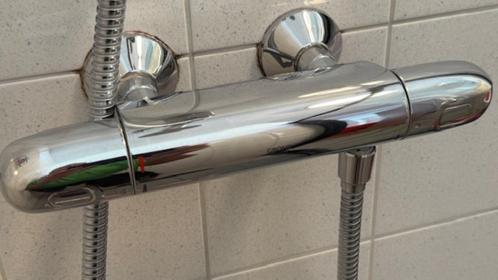 Grohe thermostaat mengkraan douche, Doe-het-zelf en Verbouw, Sanitair, Zo goed als nieuw, Douche, Chroom, Ophalen of Verzenden