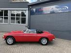 MG B 1.8 Roadster 1971 APK VRIJ Uniek ! (bj 1971), Auto's, Oldtimers, Achterwielaandrijving, Zwart, Cabriolet, 4 stoelen