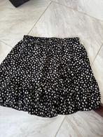 Zwarte rok met stippen - Maat l/xl, Maat 38/40 (M), Zwart, Ophalen of Verzenden, Zo goed als nieuw