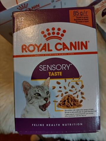 2,5 doos Royal Canin katten natvoer Sensory taste beschikbaar voor biedingen