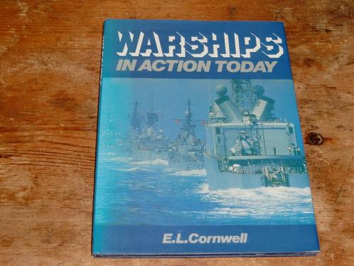 E. L. Cornwell : Warschips in action today (koude oorlog), Verzamelen, Scheepvaart, Zo goed als nieuw, Boek of Tijdschrift, Motorboot