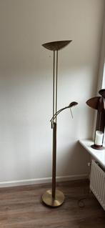 Vintage Vloerlamp met Leeslamp, Huis en Inrichting, Lampen | Vloerlampen, Ophalen, Gebruikt, Metaal, 150 tot 200 cm