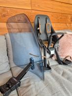 Urban Iki fietszitje voor met windscherm en stuurtje, Fietsen en Brommers, Voetsteuntjes, Voorzitje, Ophalen of Verzenden, Zo goed als nieuw