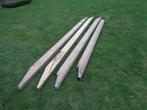 Houten balken 4 stuks gebruikt, Ophalen, Gebruikt, 250 cm of meer, Balken