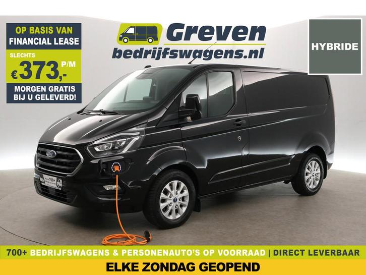 Ford Transit Custom PHEV Hybrid L1H1 | Aut. | Airco | Cruise, Auto's, Bestelauto's, Bedrijf, Te koop, ABS, Achteruitrijcamera