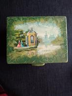 antieke theedoos Douw Egberts rond 1910, Ophalen of Verzenden, Gebruikt